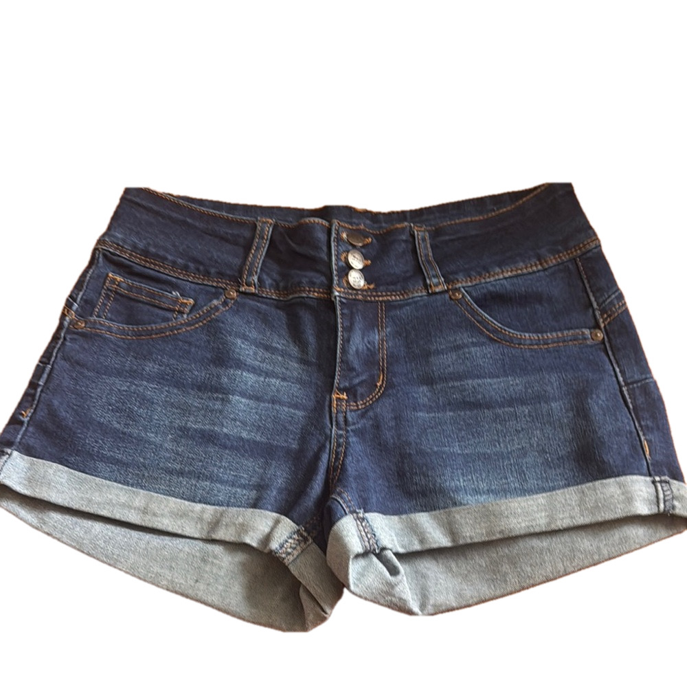 Wax Jean Blue Jean Shorts